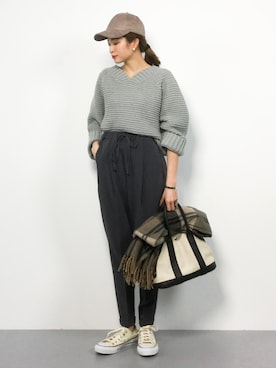 mihiroさん（レディース・156cm）の冬コーディネート