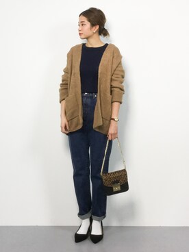 mihiroさん（レディース・156cm）の冬コーディネート