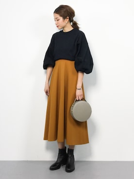 mihiroさん（レディース・156cm）の冬コーディネート