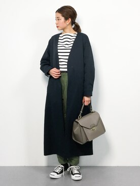 mihiroさん（レディース・156cm）の冬コーディネート