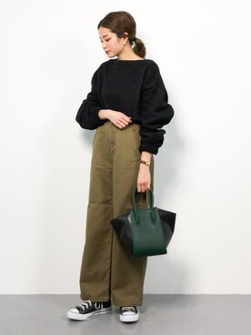 mihiroさん（レディース・156cm）の冬コーディネート