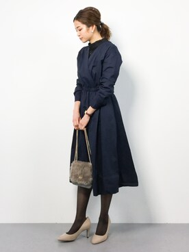 mihiroさん（レディース・156cm）の冬コーディネート