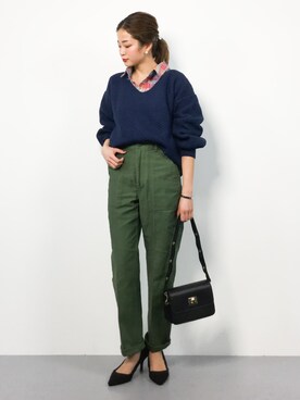mihiroさん(レディース・156cm)の冬コーディネート