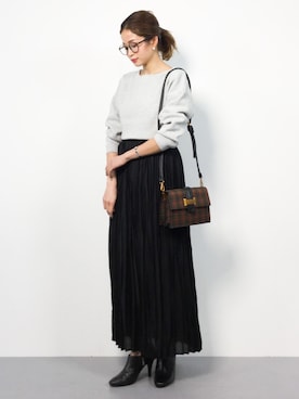 mihiroさん（レディース・156cm）の冬コーディネート