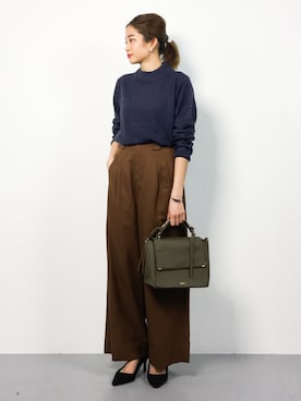 mihiroさん（レディース・156cm）の冬コーディネート