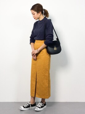 mihiroさん（レディース・156cm）の冬コーディネート