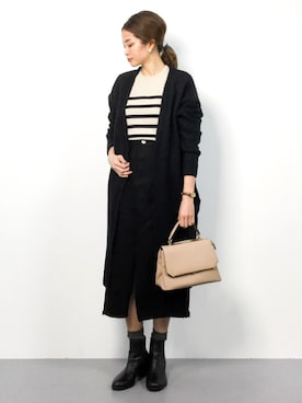 mihiroさん（レディース・156cm）の冬コーディネート