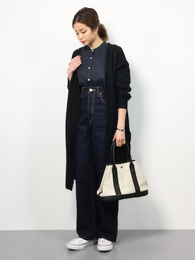 mihiroさん（レディース・156cm）の冬コーディネート