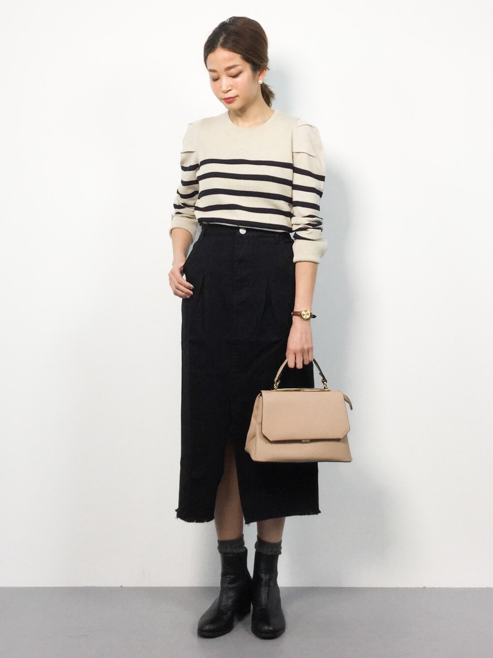 IENA - IENA chicane wool リブプルオーバー◆ IENA（イエナ）の「chicane wool リブプルオーバー◇（ニット