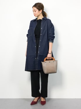 mihiroさん(レディース・156cm)の冬コーディネート