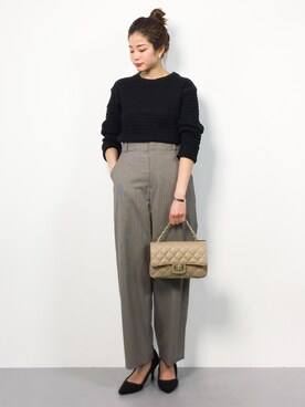 mihiroさん（レディース・156cm）の冬コーディネート