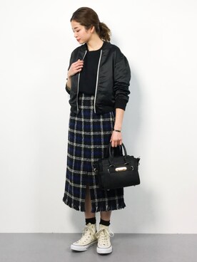 mihiroさん（レディース・156cm）の冬コーディネート