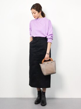 mihiroさん（レディース・156cm）の冬コーディネート