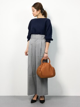 mihiroさん（レディース・156cm）の冬コーディネート