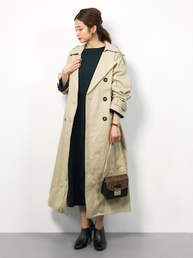 mihiroさん（レディース・156cm）の冬コーディネート