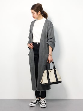 mihiroさん（レディース・156cm）の冬コーディネート