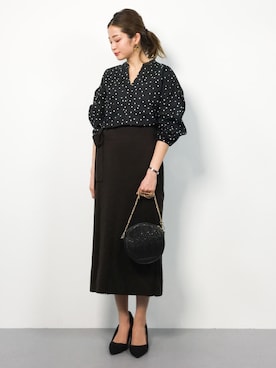 mihiroさん（レディース・156cm）の冬コーディネート