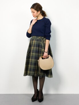 mihiroさん（レディース・156cm）の春コーディネート