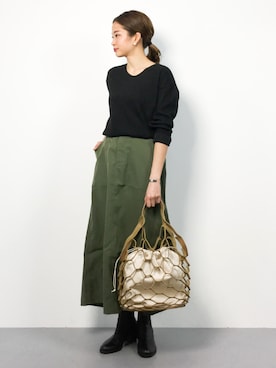 mihiroさん（レディース・156cm）の春コーディネート