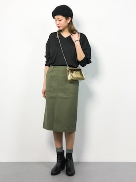 mihiroさん（レディース・156cm）の春コーディネート