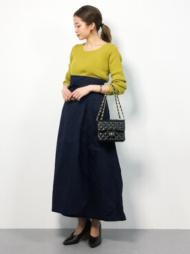 mihiroさん（レディース・156cm）の春コーディネート