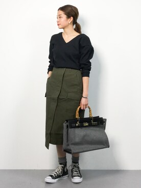 mihiroさん（レディース・156cm）の春コーディネート