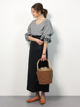 mihiroさん（レディース・156cm）の春コーディネート