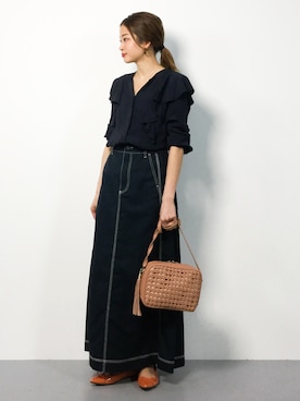 mihiroさん（レディース・156cm）の春コーディネート