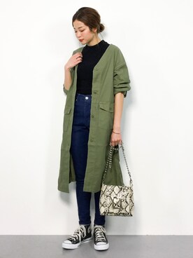 mihiroさん（レディース・156cm）の春コーディネート