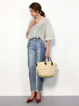 mihiroさん（レディース・156cm）の春コーディネート