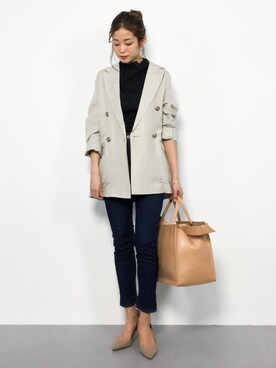 mihiroさん（レディース・156cm）の春コーディネート