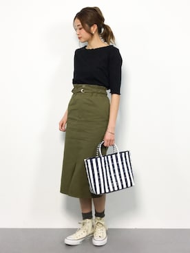 mihiroさん（レディース・156cm）の春コーディネート