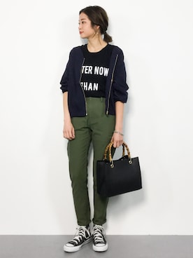 mihiroさん（レディース・156cm）の春コーディネート