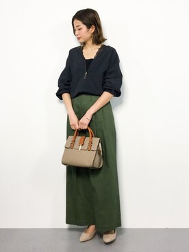 mihiroさん（レディース・156cm）の春コーディネート