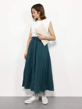 「ハイカット」｜mihiroさん（レディース・156cm・20代）の春コーディネート