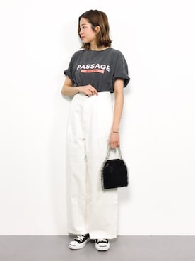 mihiroさん（レディース・156cm）の春コーディネート