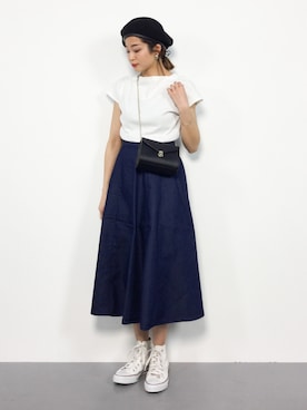 mihiroさん（レディース・156cm）の春コーディネート