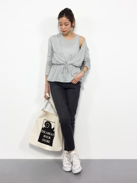 mihiroさん（レディース・156cm）の春コーディネート