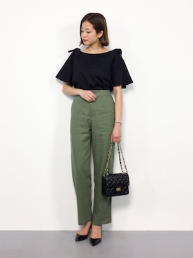 mihiroさん（レディース・156cm）の夏コーディネート