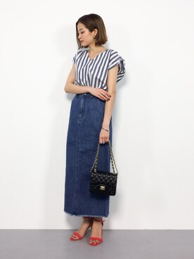 mihiroさん（レディース・156cm）の夏コーディネート