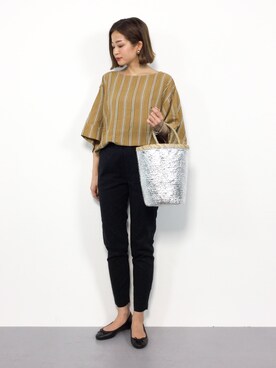 mihiroさん（レディース・156cm）の夏コーディネート