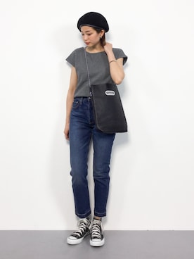 mihiroさん（レディース・156cm）の夏コーディネート