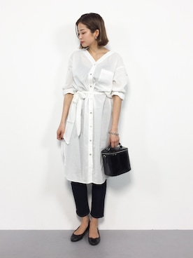 mihiroさん（レディース・156cm）の夏コーディネート