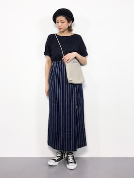 mihiroさん（レディース・156cm）の夏コーディネート