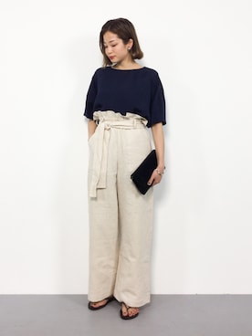 mihiroさん（レディース・156cm）の夏コーディネート