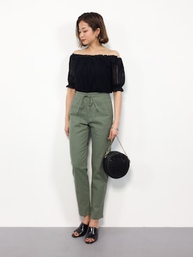 mihiroさん（レディース・156cm）の夏コーディネート