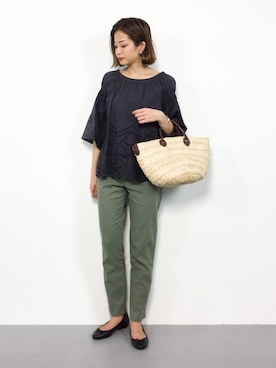 mihiroさん（レディース・156cm）の夏コーディネート