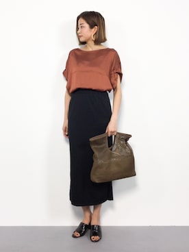 mihiroさん（レディース・156cm）の夏コーディネート