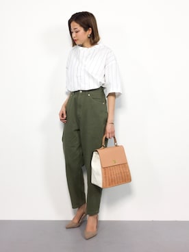 mihiroさん（レディース・156cm）の夏コーディネート