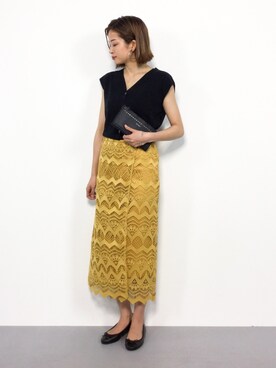 mihiroさん（レディース・156cm）の夏コーディネート